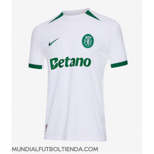 Camiseta Sporting CP Segunda Equipación Replica 2024-25 mangas cortas